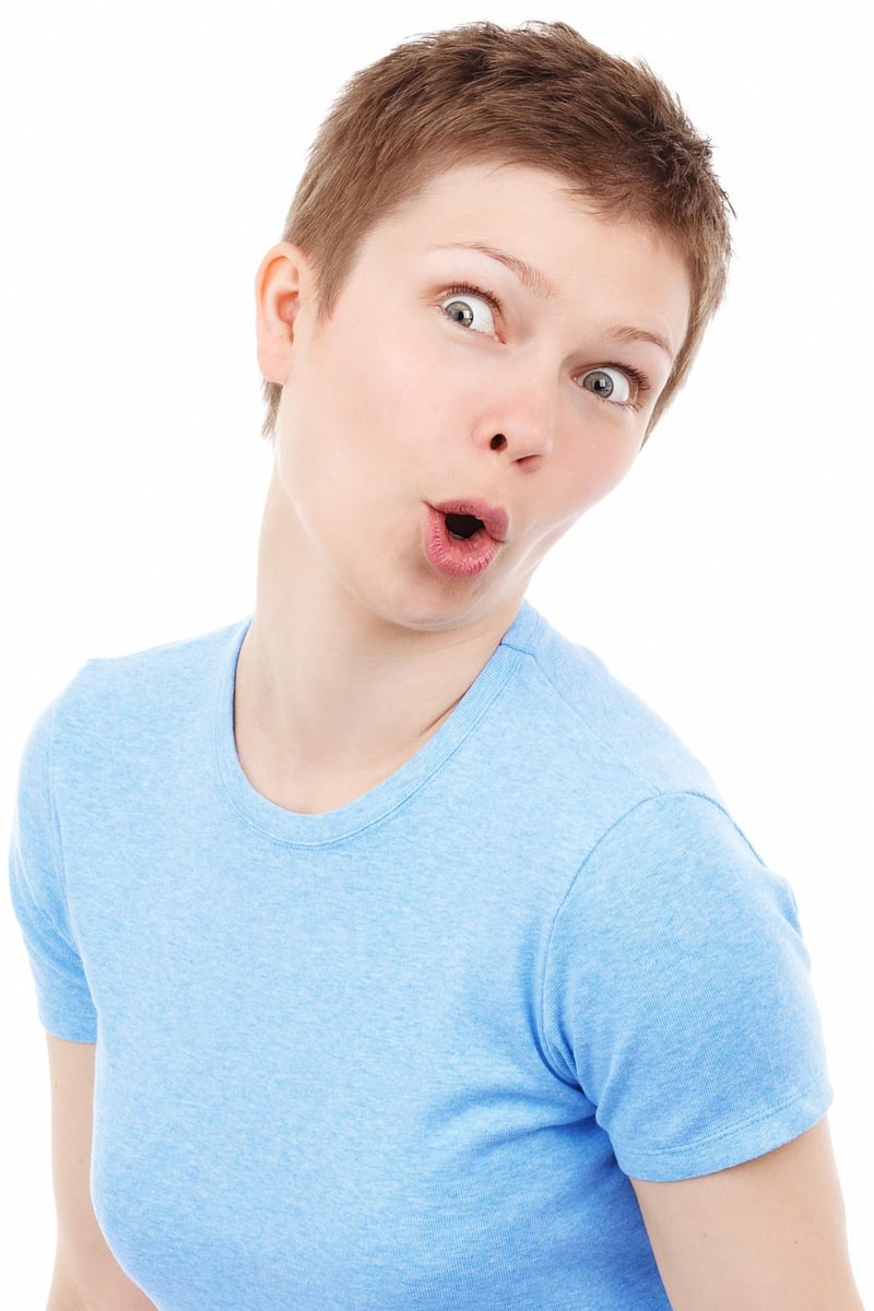 Shocked expression